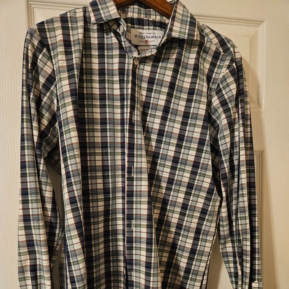 Mizzen and Main Dress Shirt M Tall